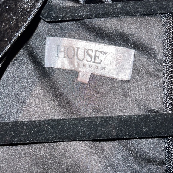 House of CB Dresses House Of Cb Farrah Deep V Mini Dress Poshmark